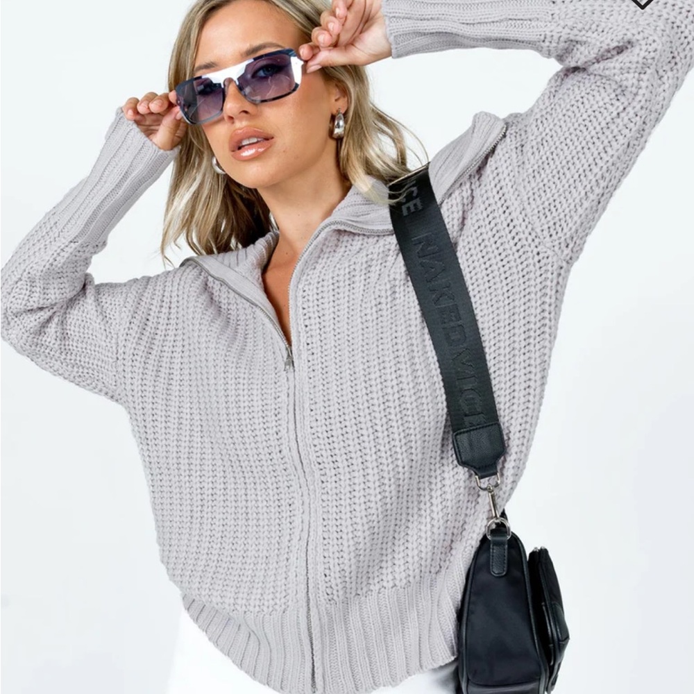 Princess Polly Liana Sweater Grey